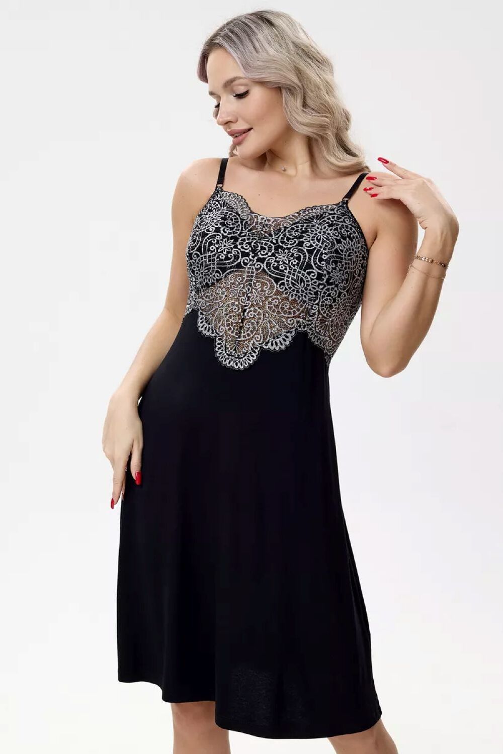 Сорочка Калифорния - черный