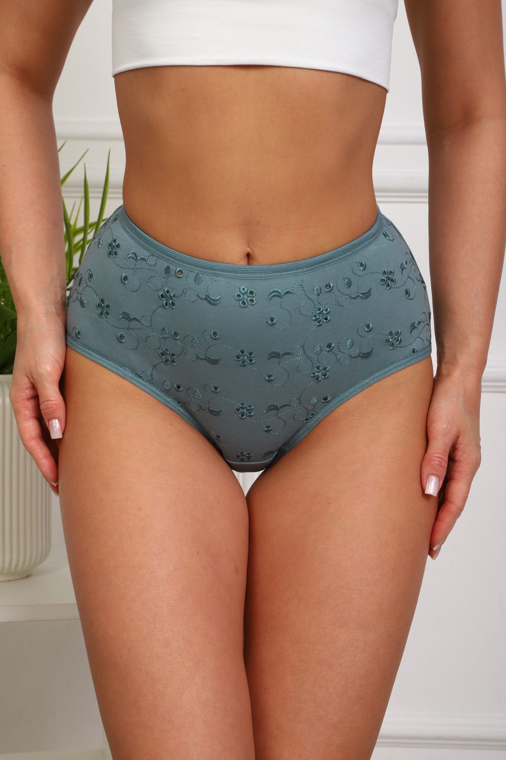 Трусы 64944 - зеленый