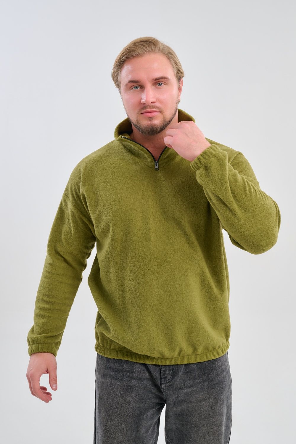 Толстовка мужская 88525 - хаки