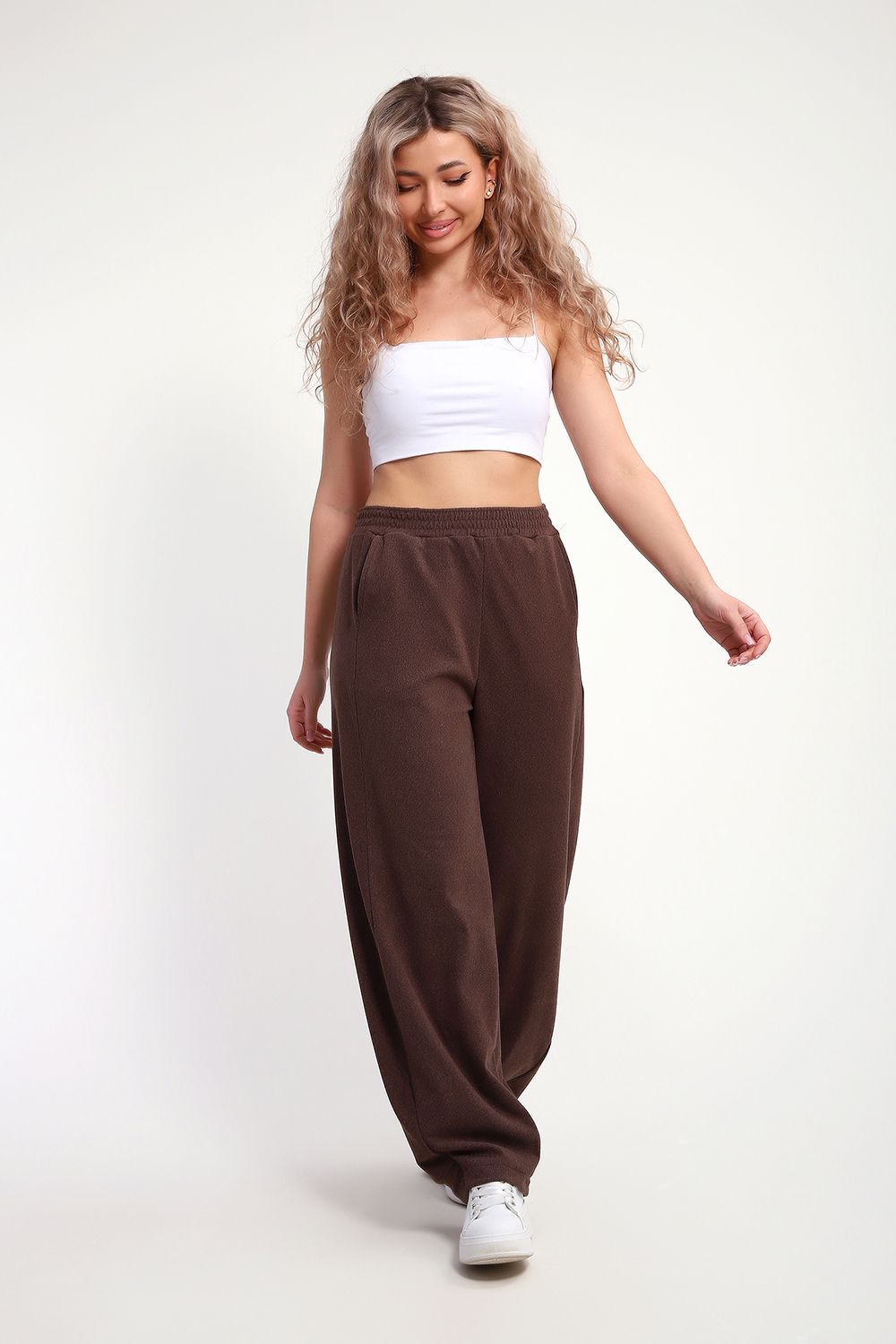 29025 Брюки женские (рост 170-176) - коричневый