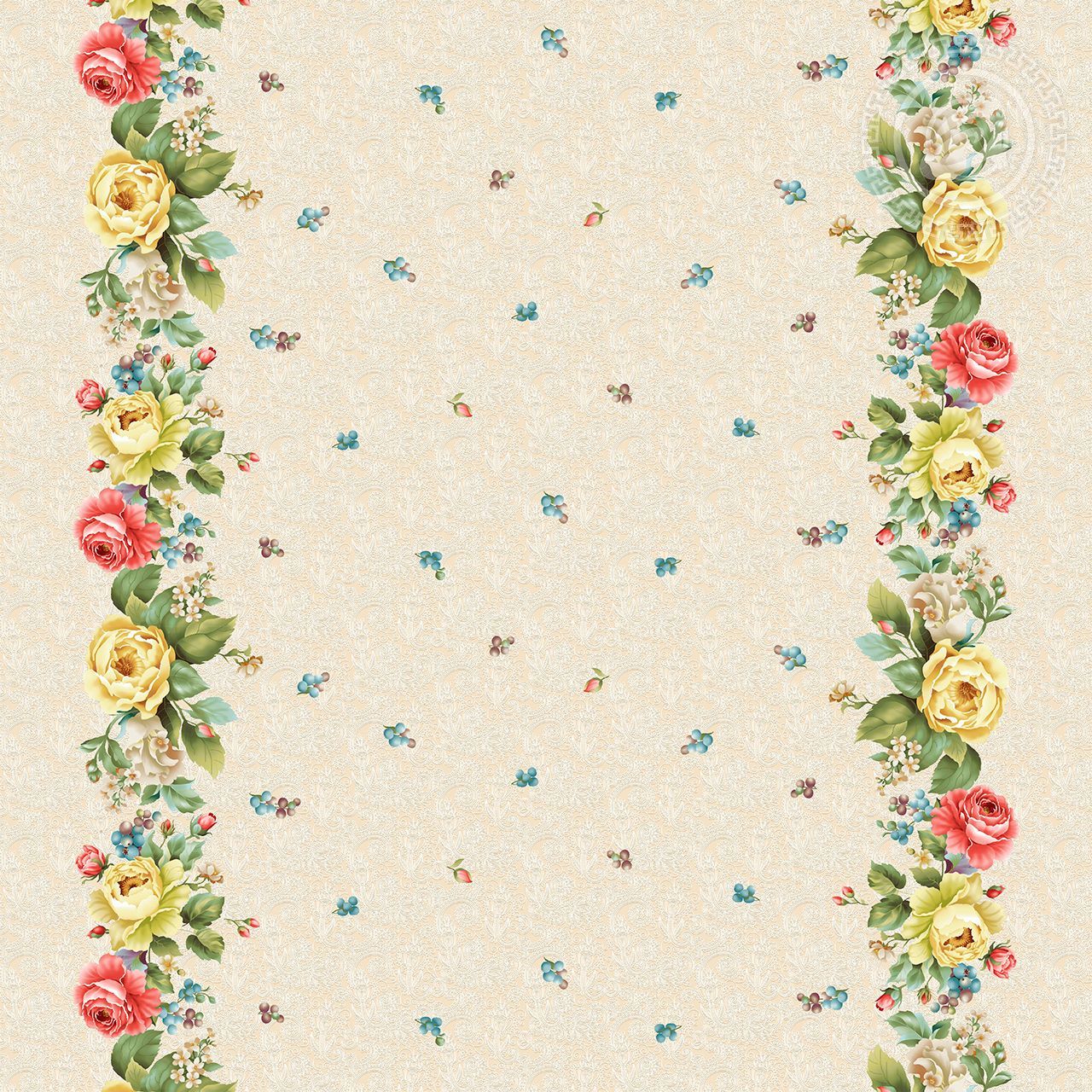 Пионы скатерть 5-Р-150