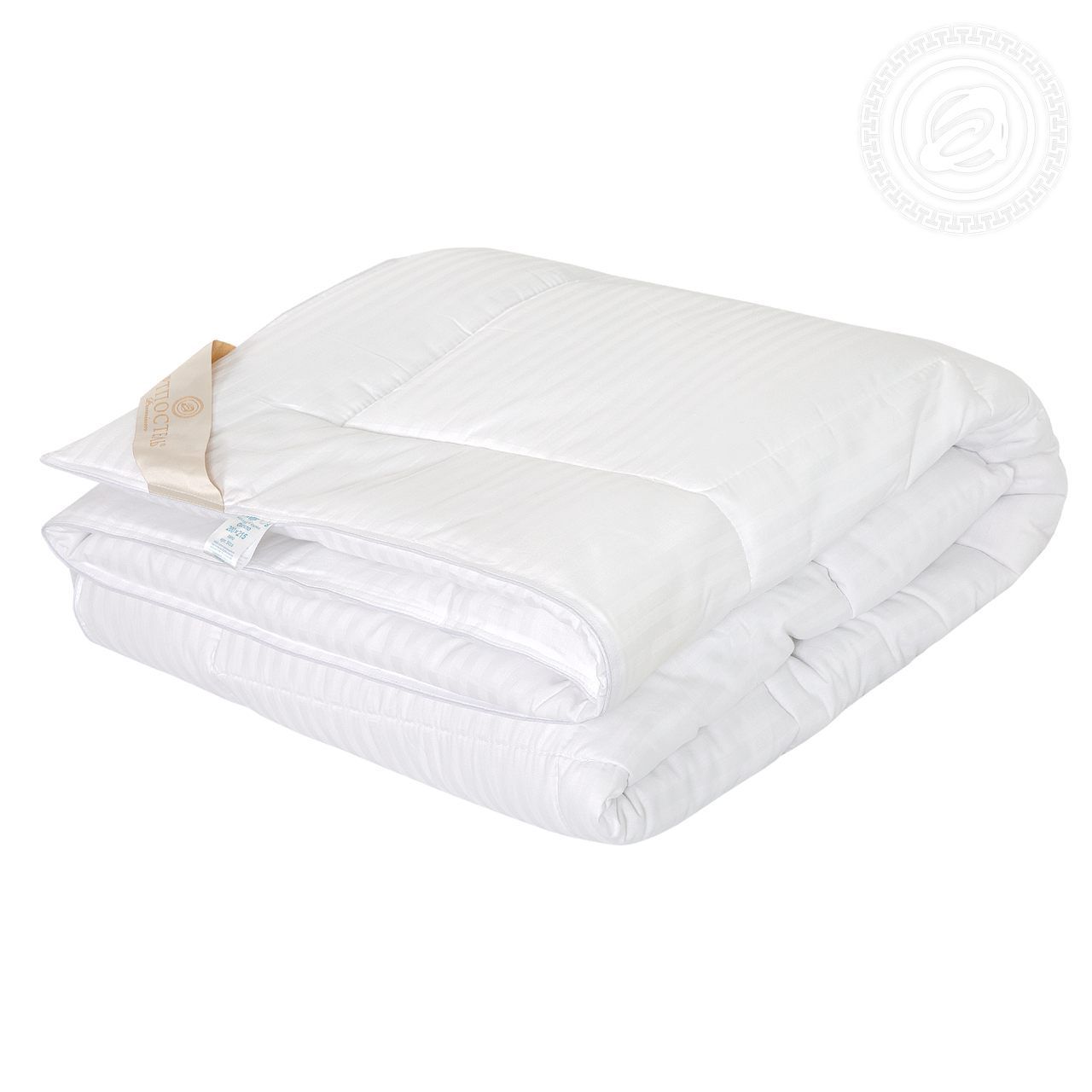 Одеяло страйп-сатин Лебяжий пух 5016