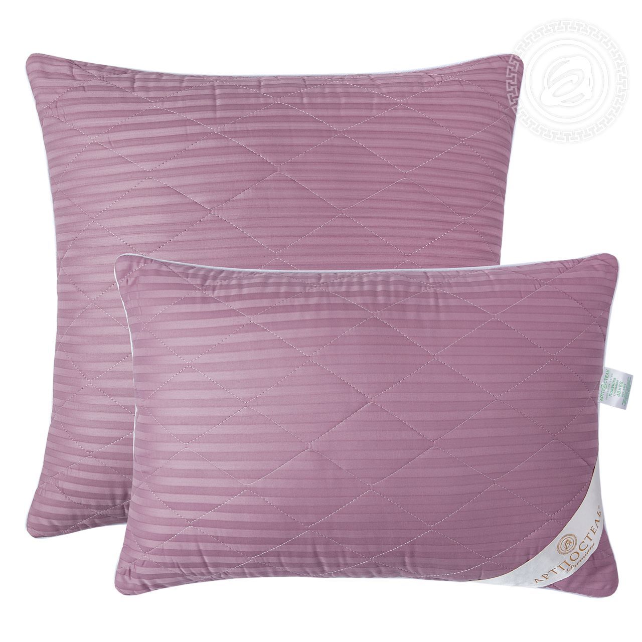 Подушка страйп-сатин Бамбук 1452