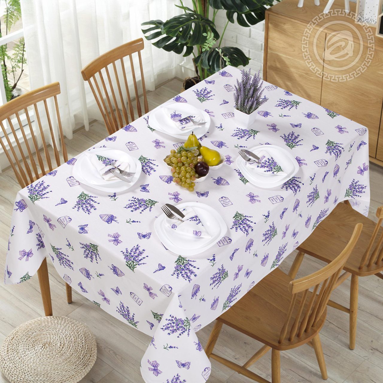 Набор столового белья Сиреневая дымка СБ.135.220