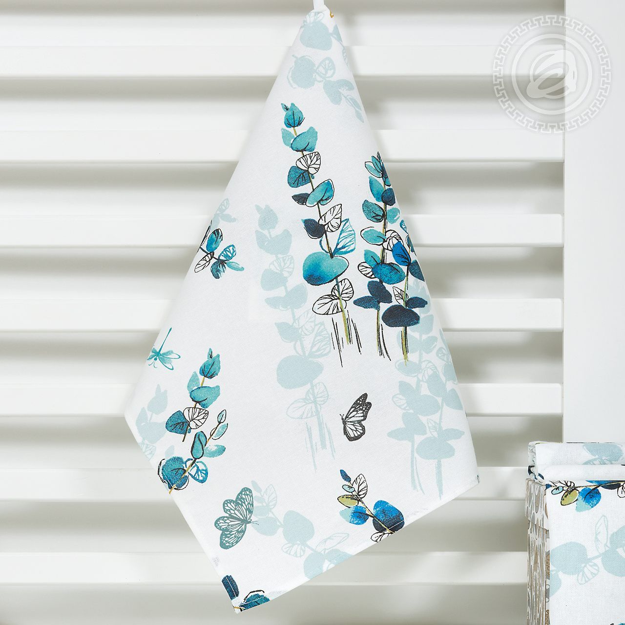 Полотенце кухонное из рогожки Мирт пкр.50.70