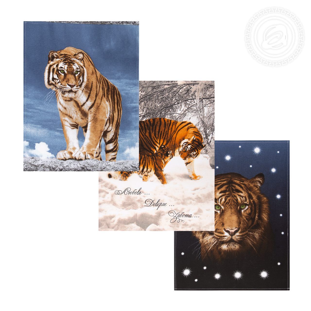 Набор полотенец из рогожки Раджа 2Н_ПКР.45.60