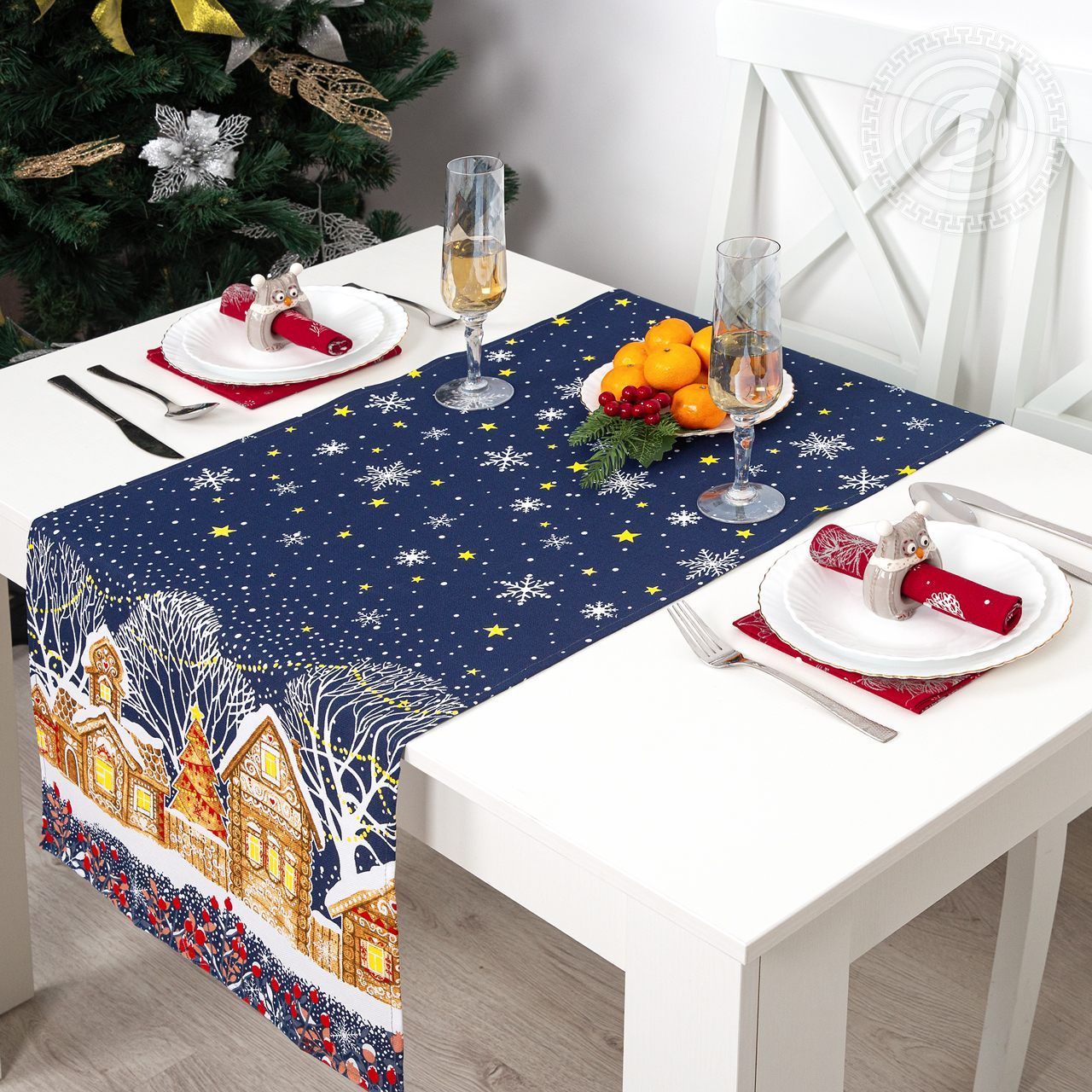 Скатерть-дорожка Полночь СБ.050.145