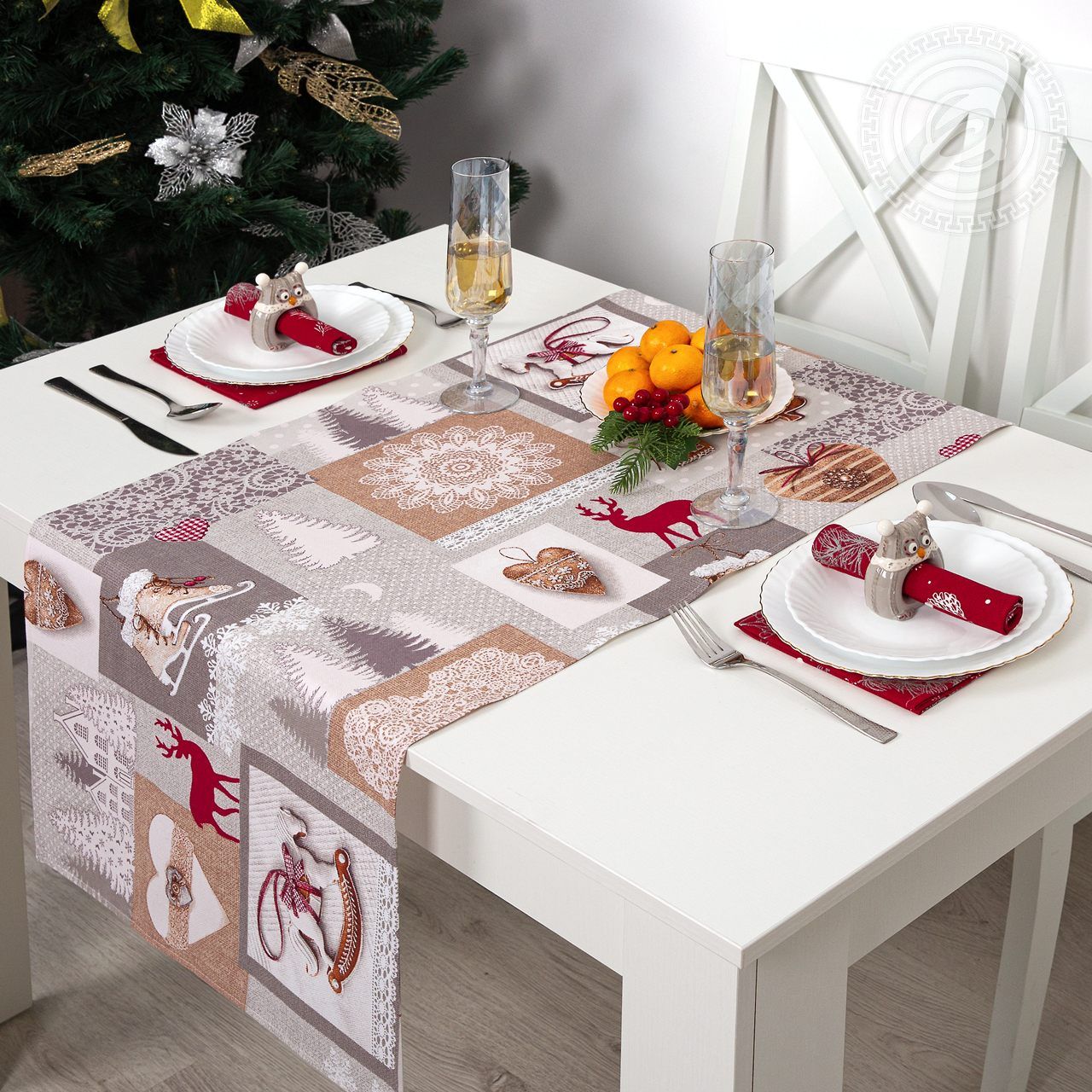 Скатерть-дорожка Лапландия СБ.050.145
