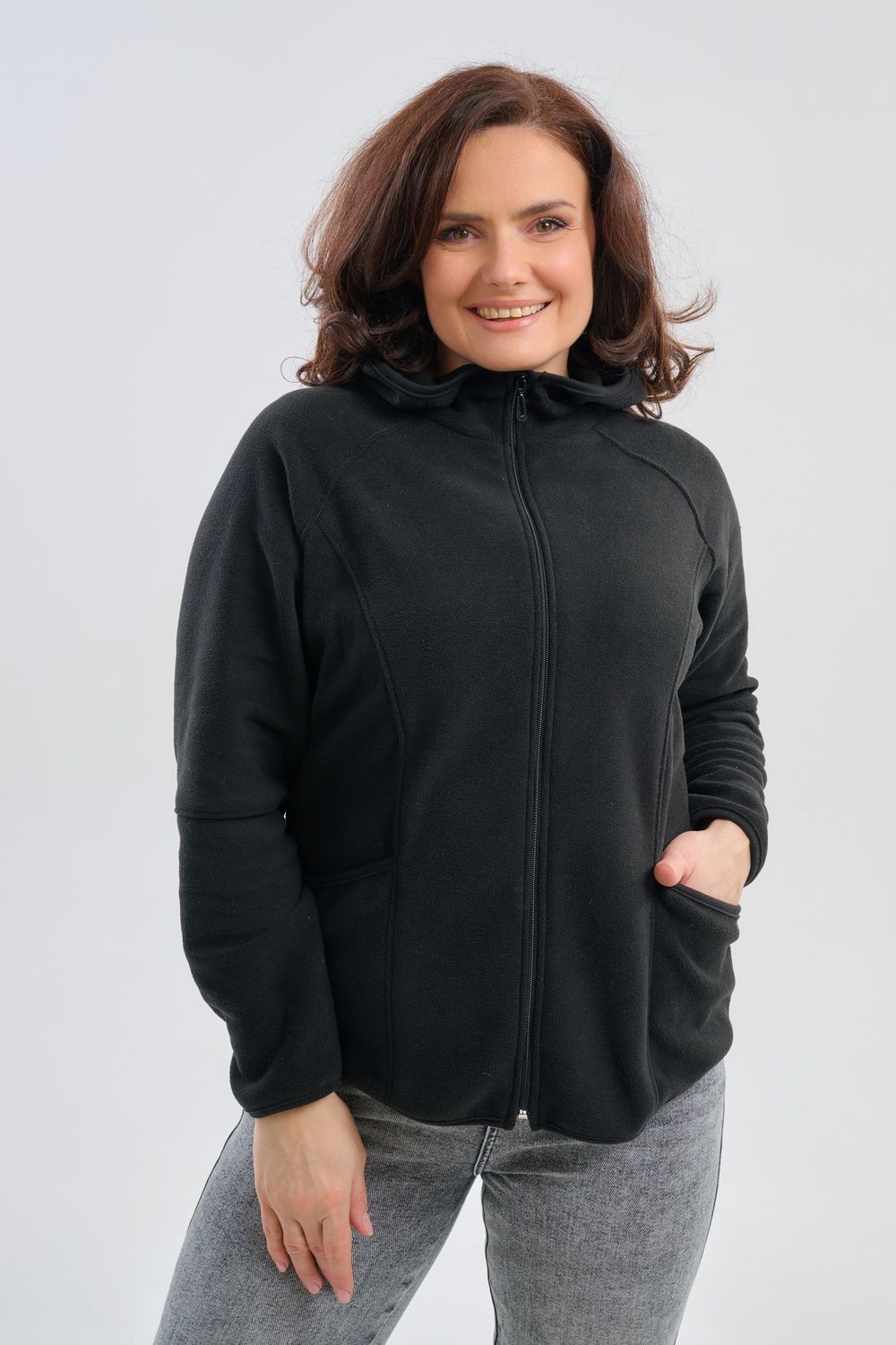 Толстовка женская 75011 - черный