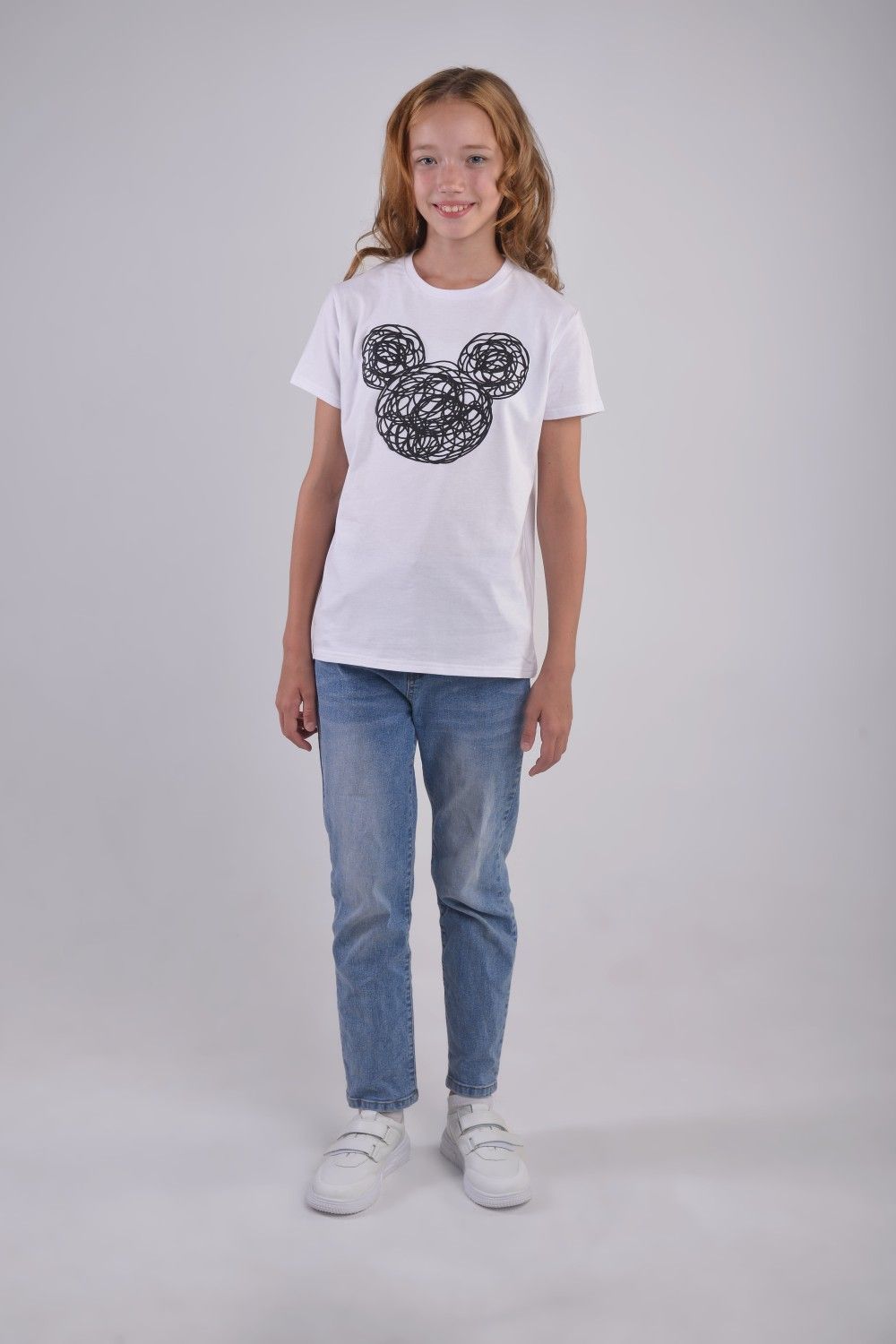 Футболка детская для девочек Kiki арт.6173812 - белый