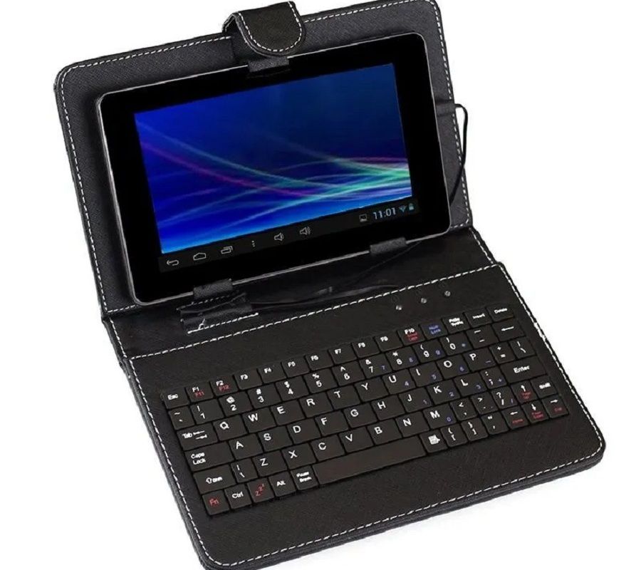 61209 Чехол с клавиатурой для планшета - черный