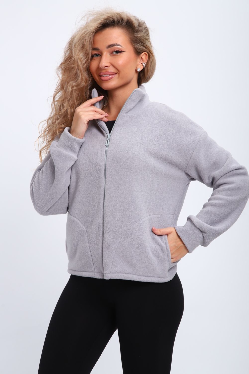 Кофта женская 359 - светло серый