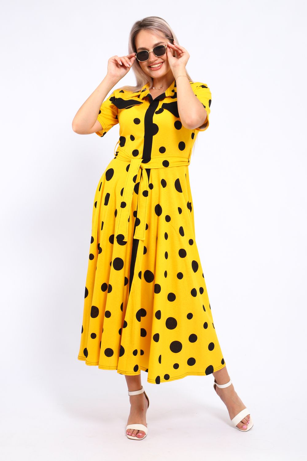 Платье 39059 - желтый