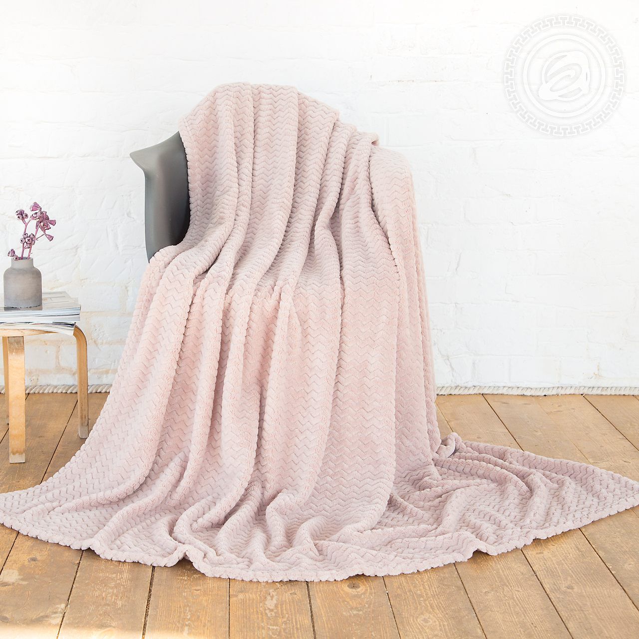 Плед флисовый Роскошь Капучино ПФ20-3-4