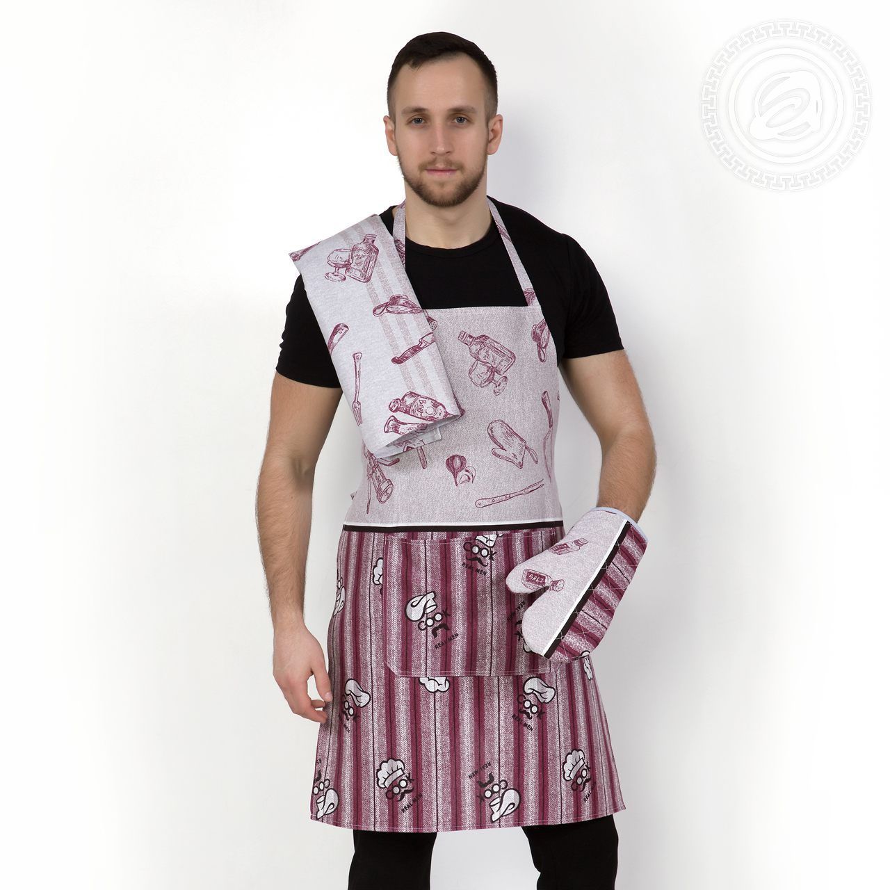 Набор кухонный мужской Мачо СБ.007.300