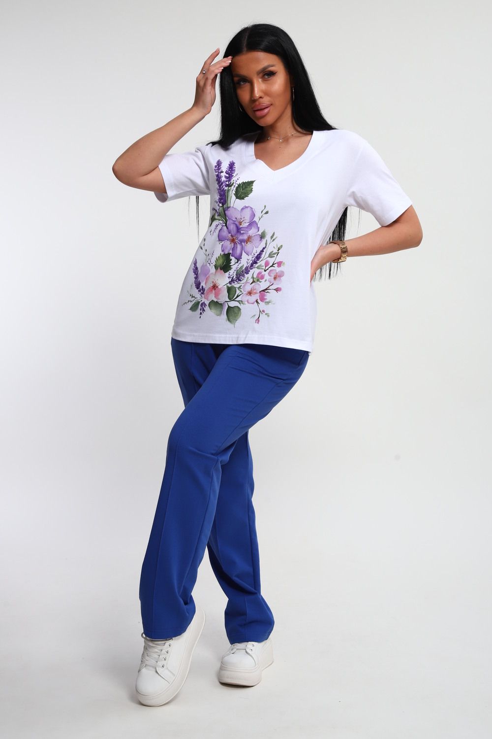 Костюм 74725 - васильковый