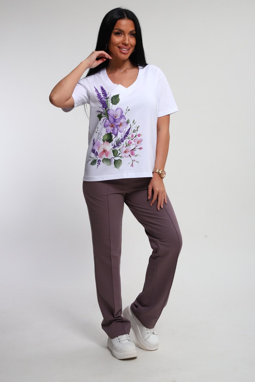 Костюм 74725 - корица