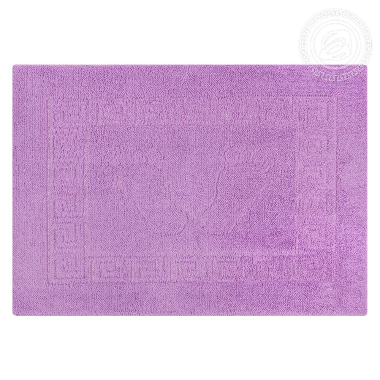 Коврик на резиновой основе НОЖКИ (сирень) Ножки АртД резин.45*60