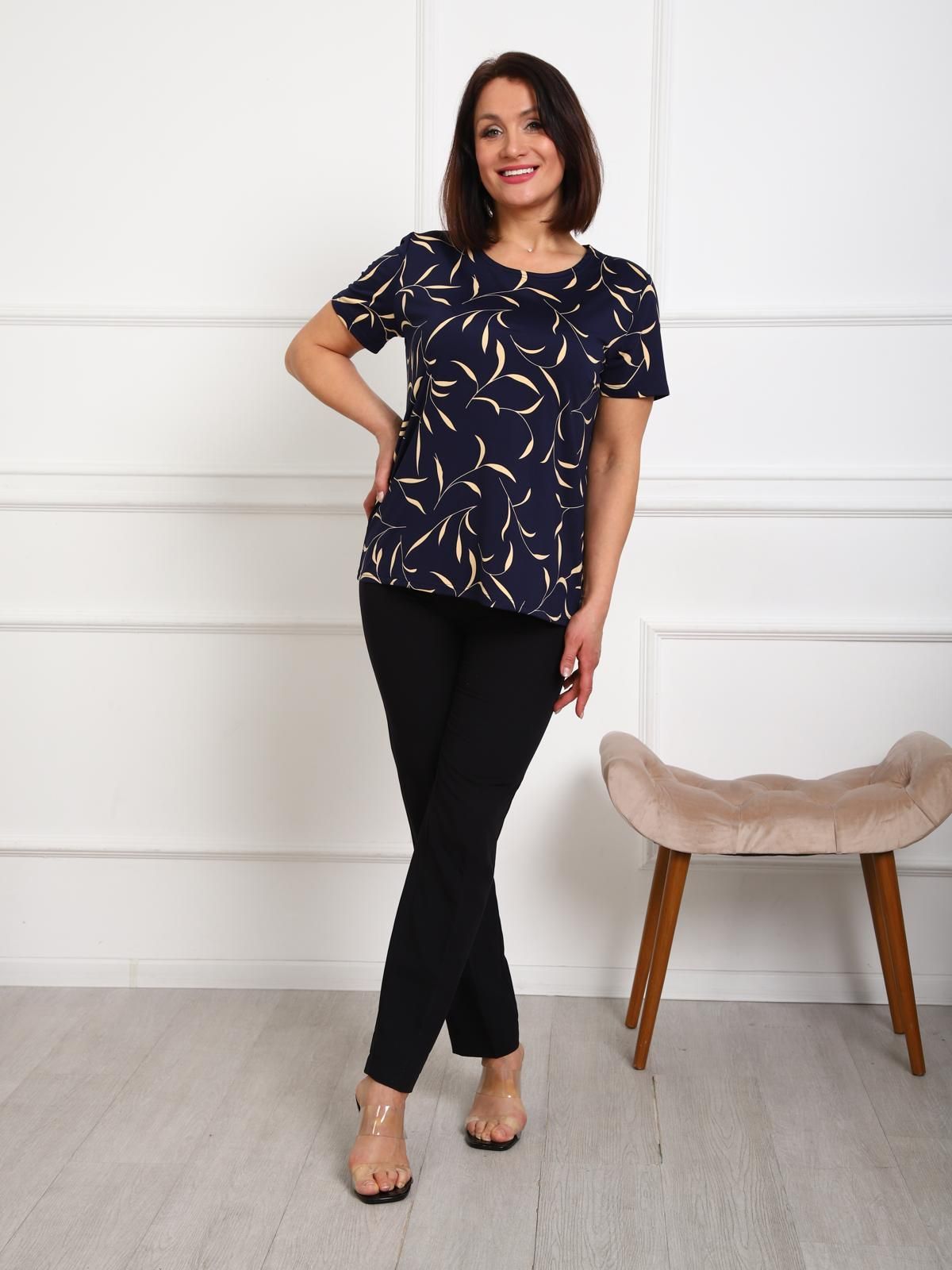 Оранжерея - футболка темно-синий