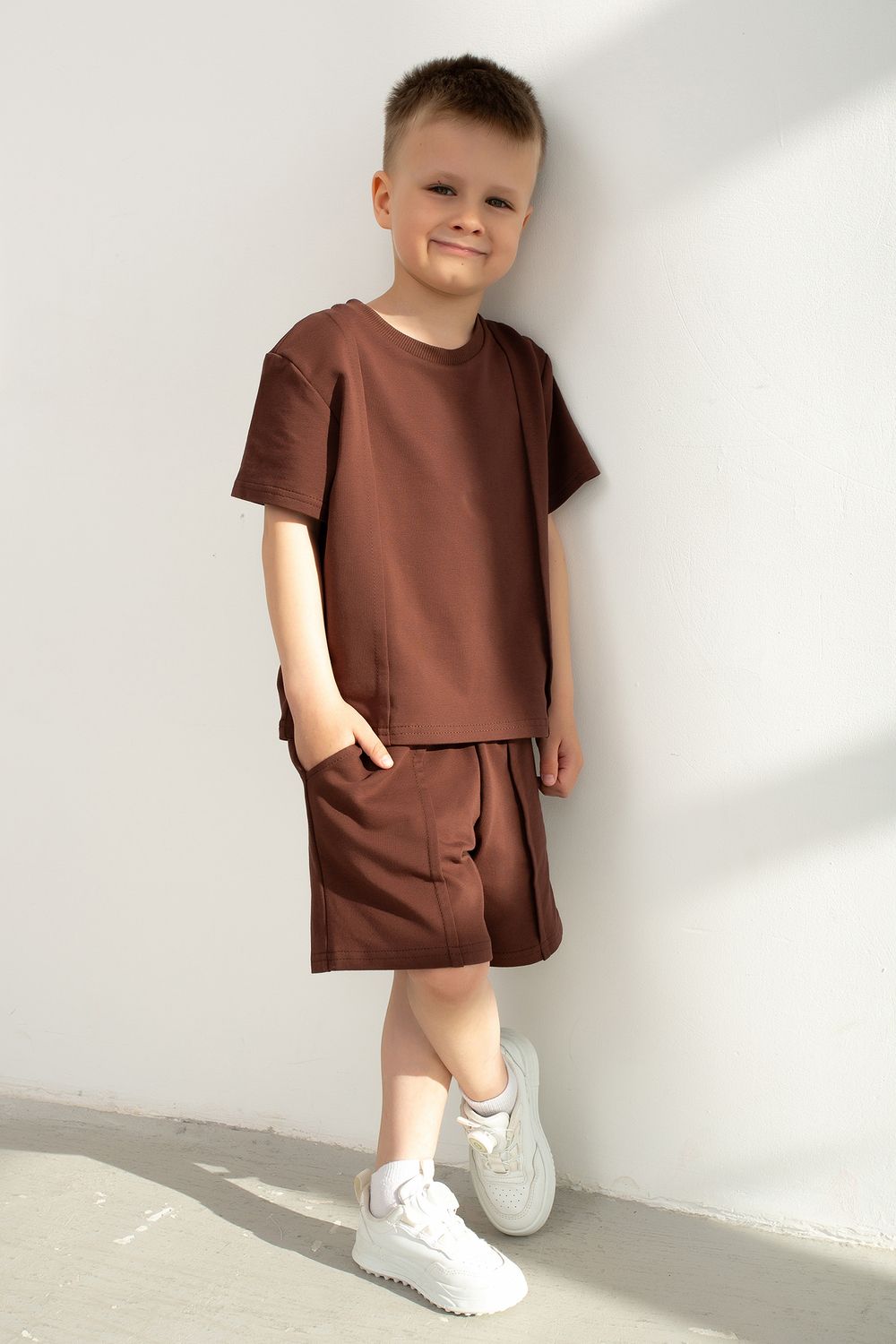 Костюм для мальчика Стрела - коричневый