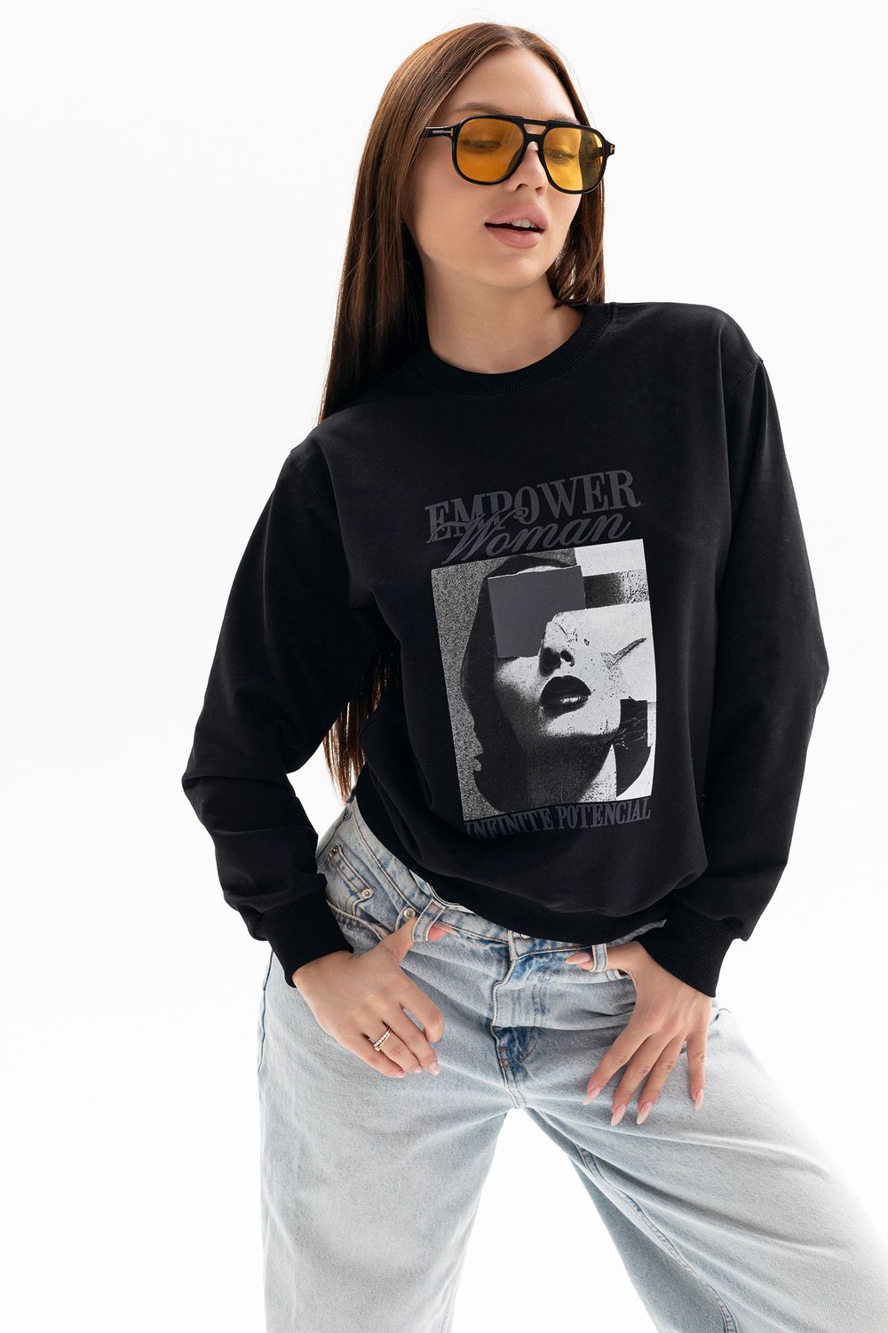 00028 толстовка - черный