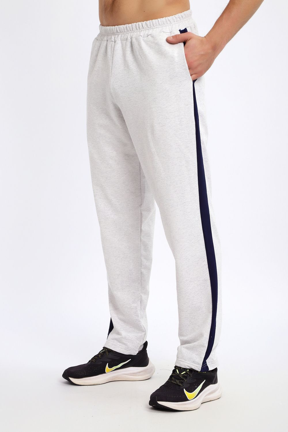 817 Брюки мужские - серый