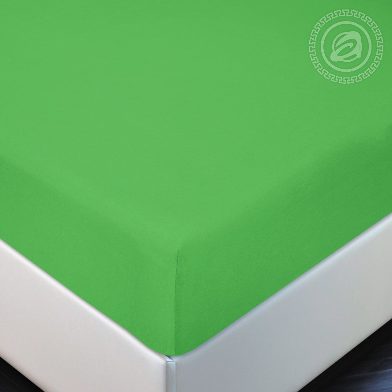 Простыня на резинке Лайм 252