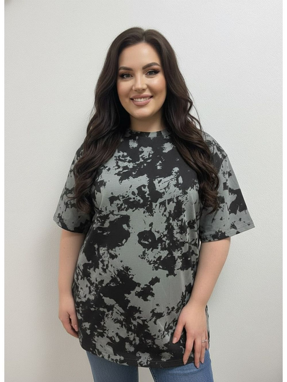 Анита-4 футболка женская (серый графит)