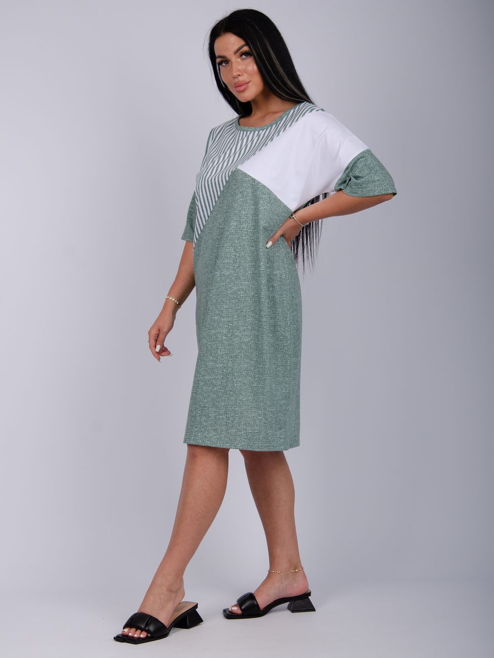 Флоренция туника - зелёный