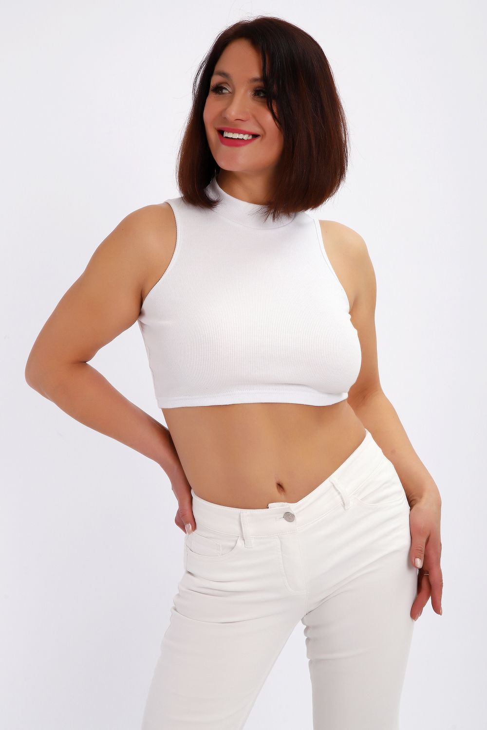 Топ 88134 - белый