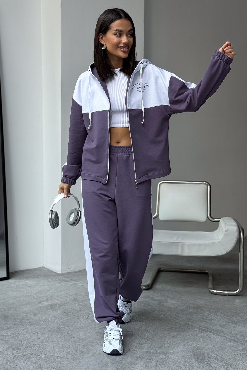 Костюм женский Туман - лиловый