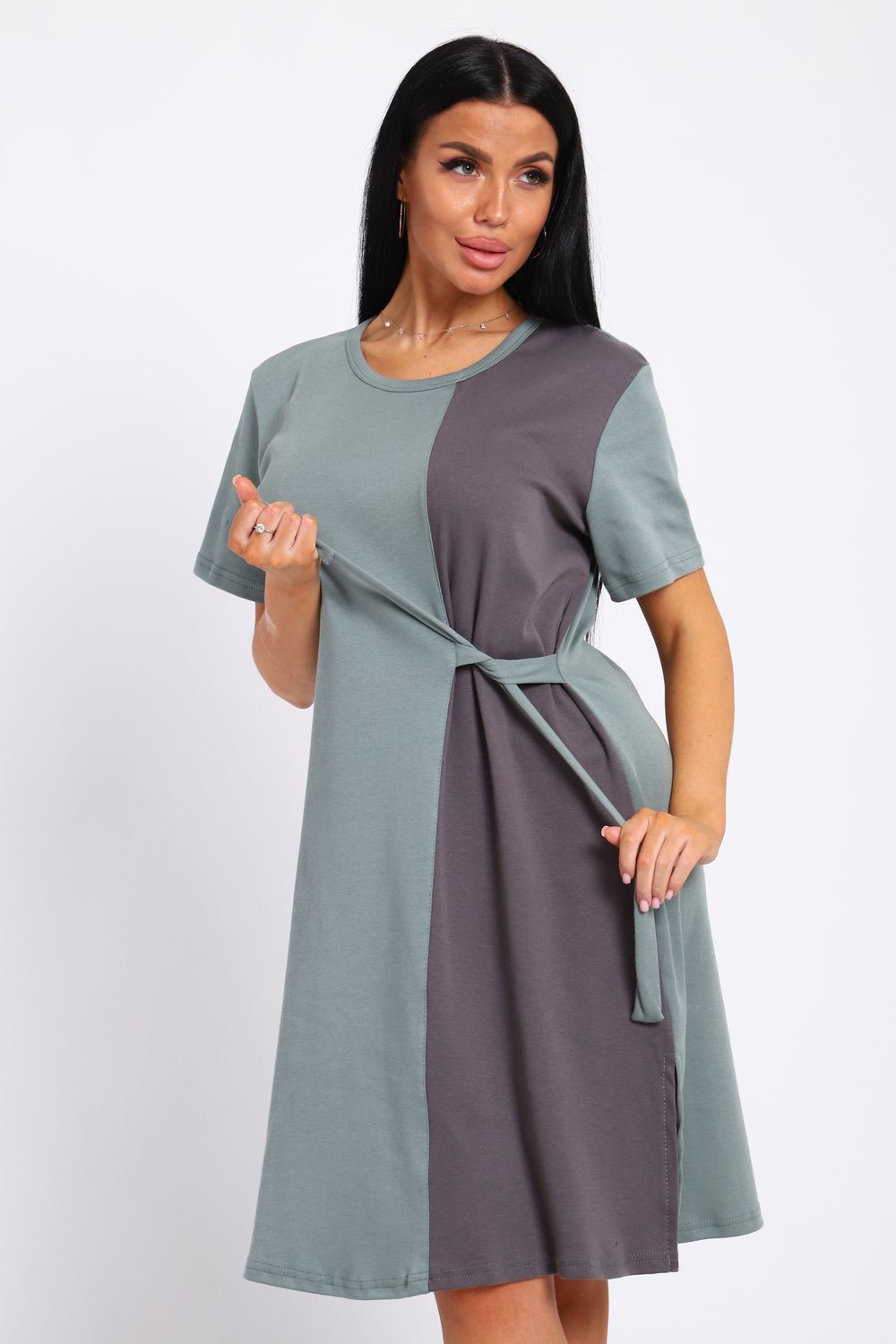 Туника 35285 - полынь