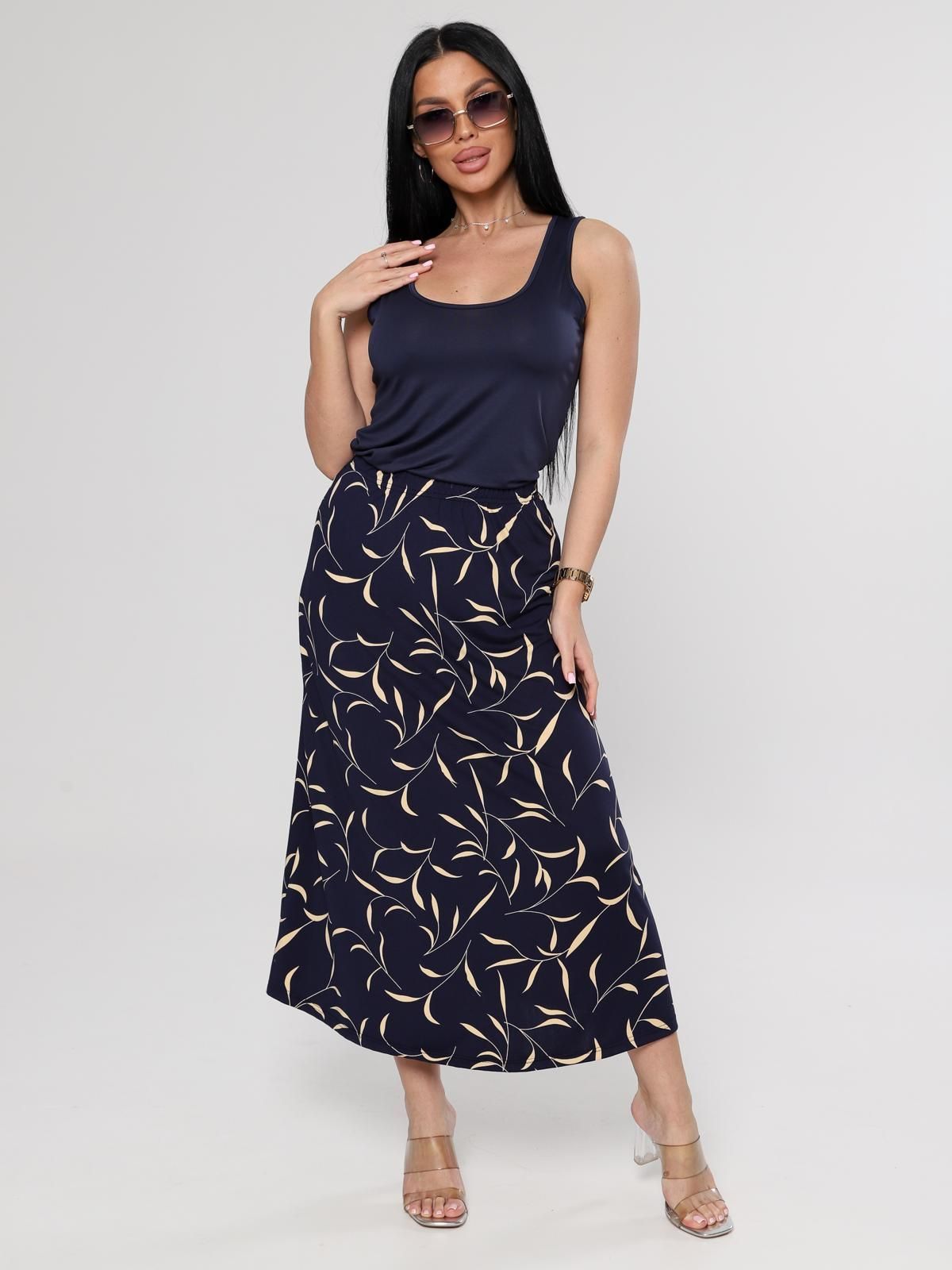 Тимиан - юбка темно-синий