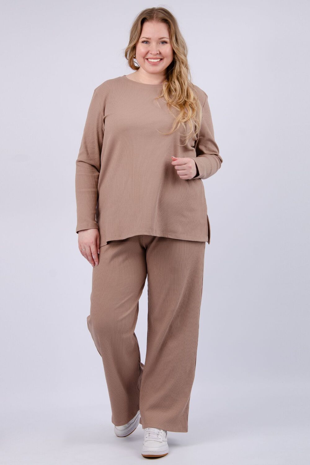 Мадлен костюм женский - кофе