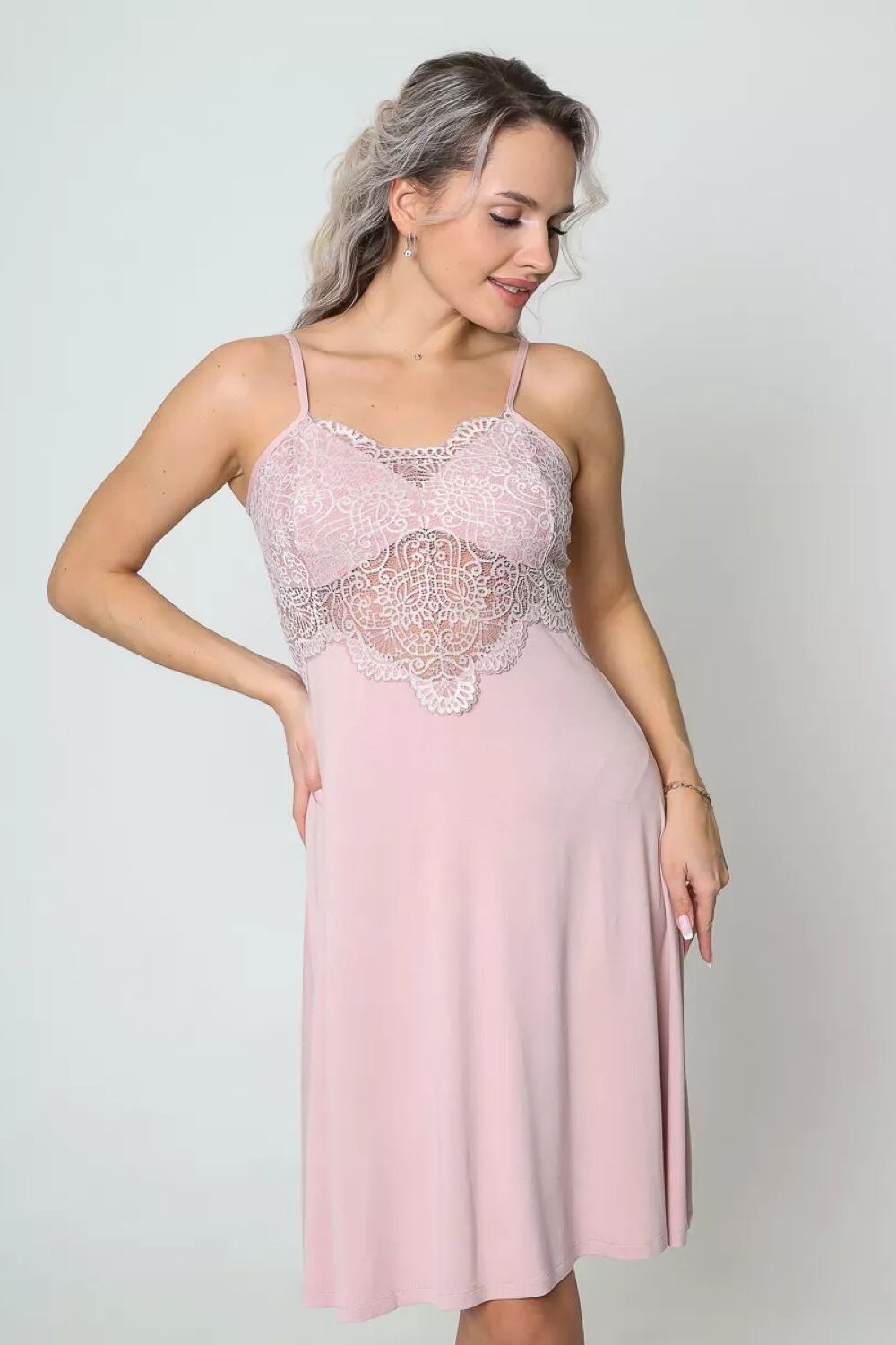 сорочка Калифорния - бежевый