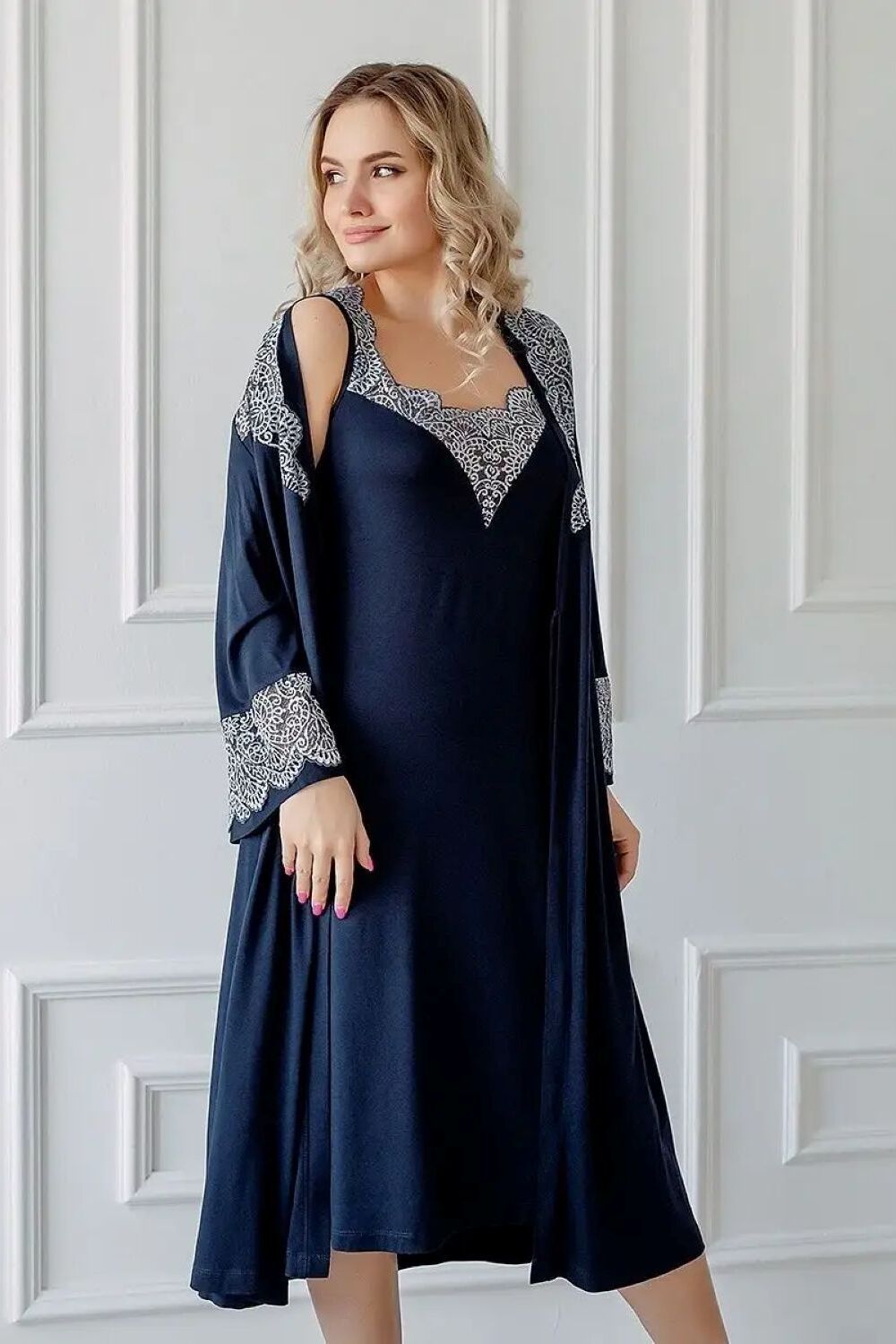 Пеньюар Василиса - синий