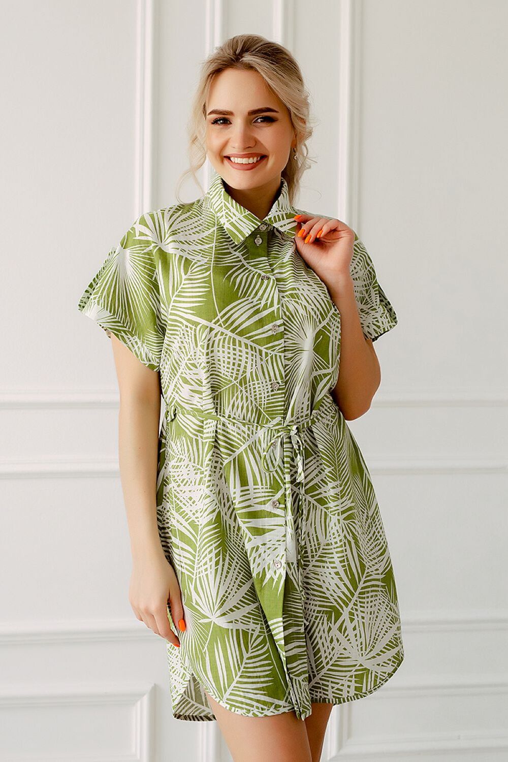 Туника Маргарита - зеленый