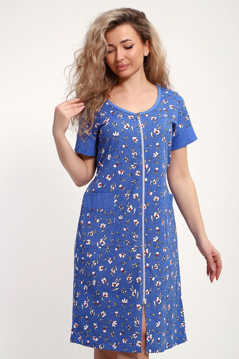 Халат 37005 - джинс