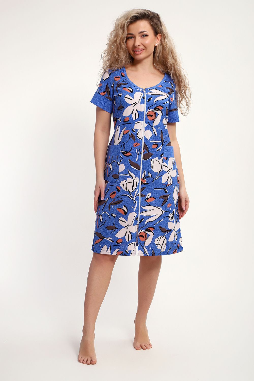 Халат 37004 - джинс