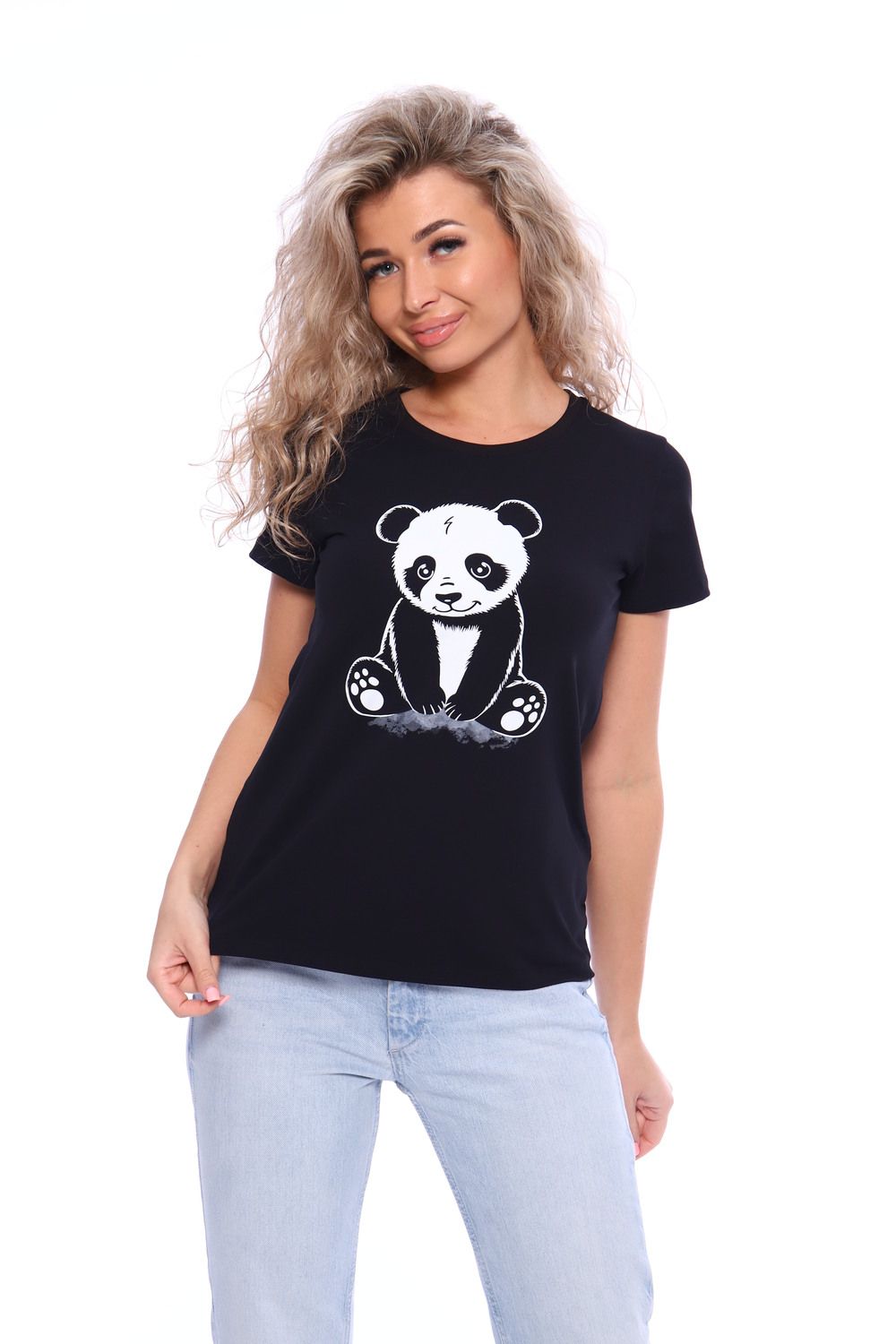 Футболка женская ФЖ045 - черный