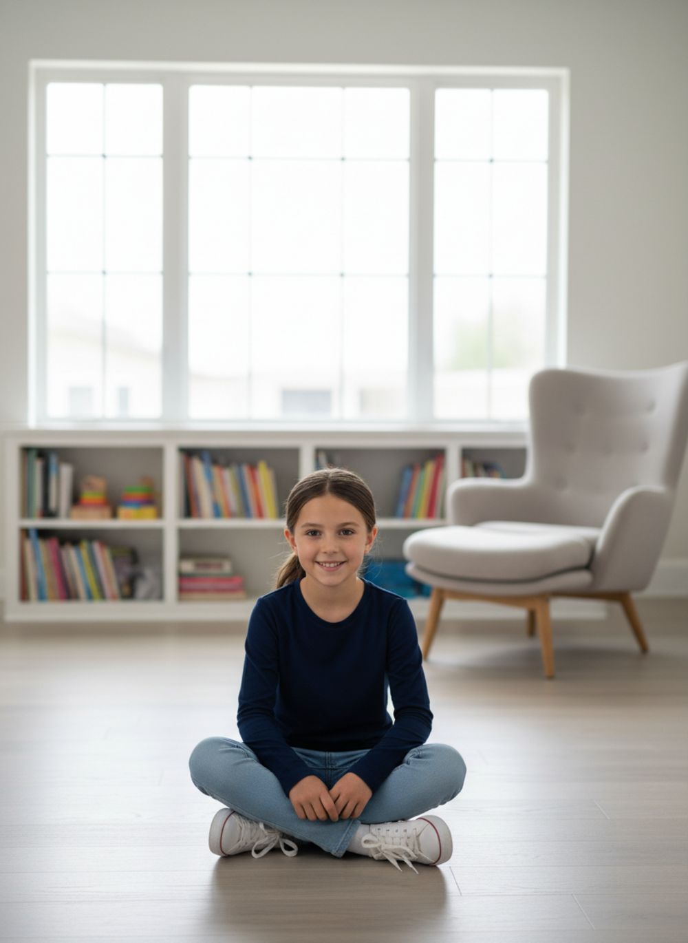 Лонгслив детский арт. 827 - синий