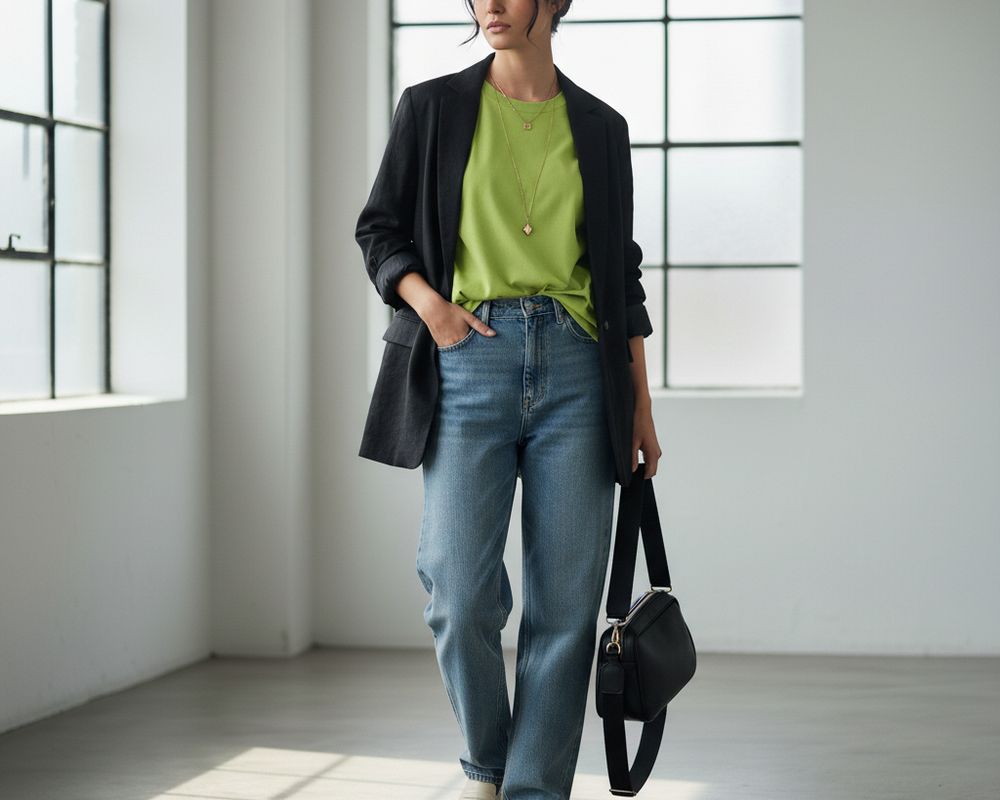 Футболка oversize арт. 826 - салатовый