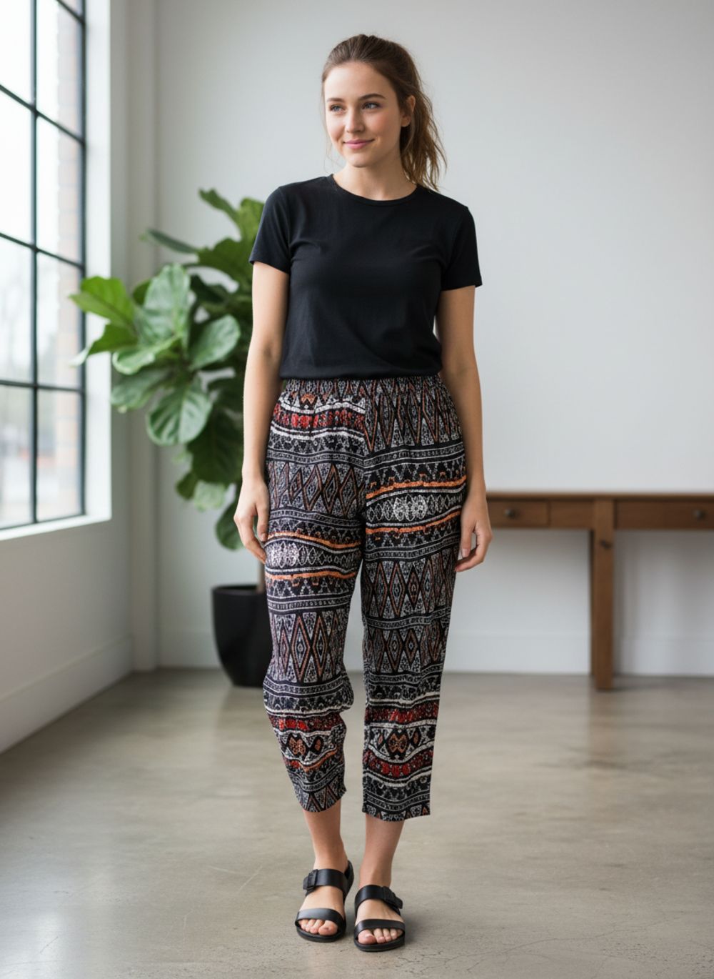 Бриджи женские арт. 691 - разноцвет