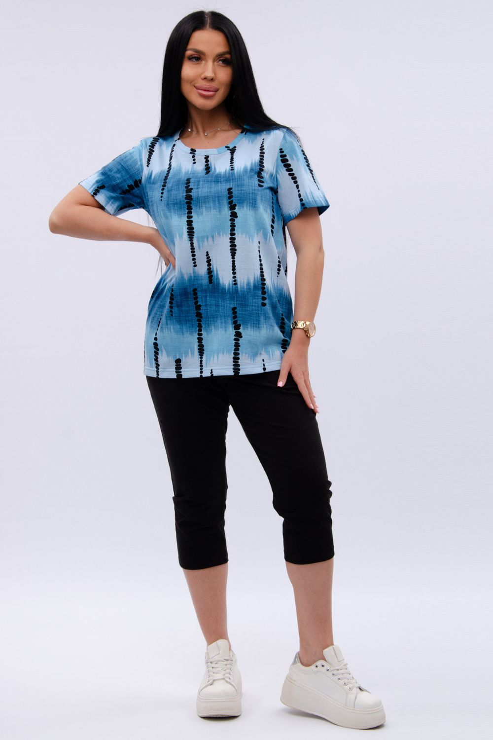 Азалия костюм женский - голубой