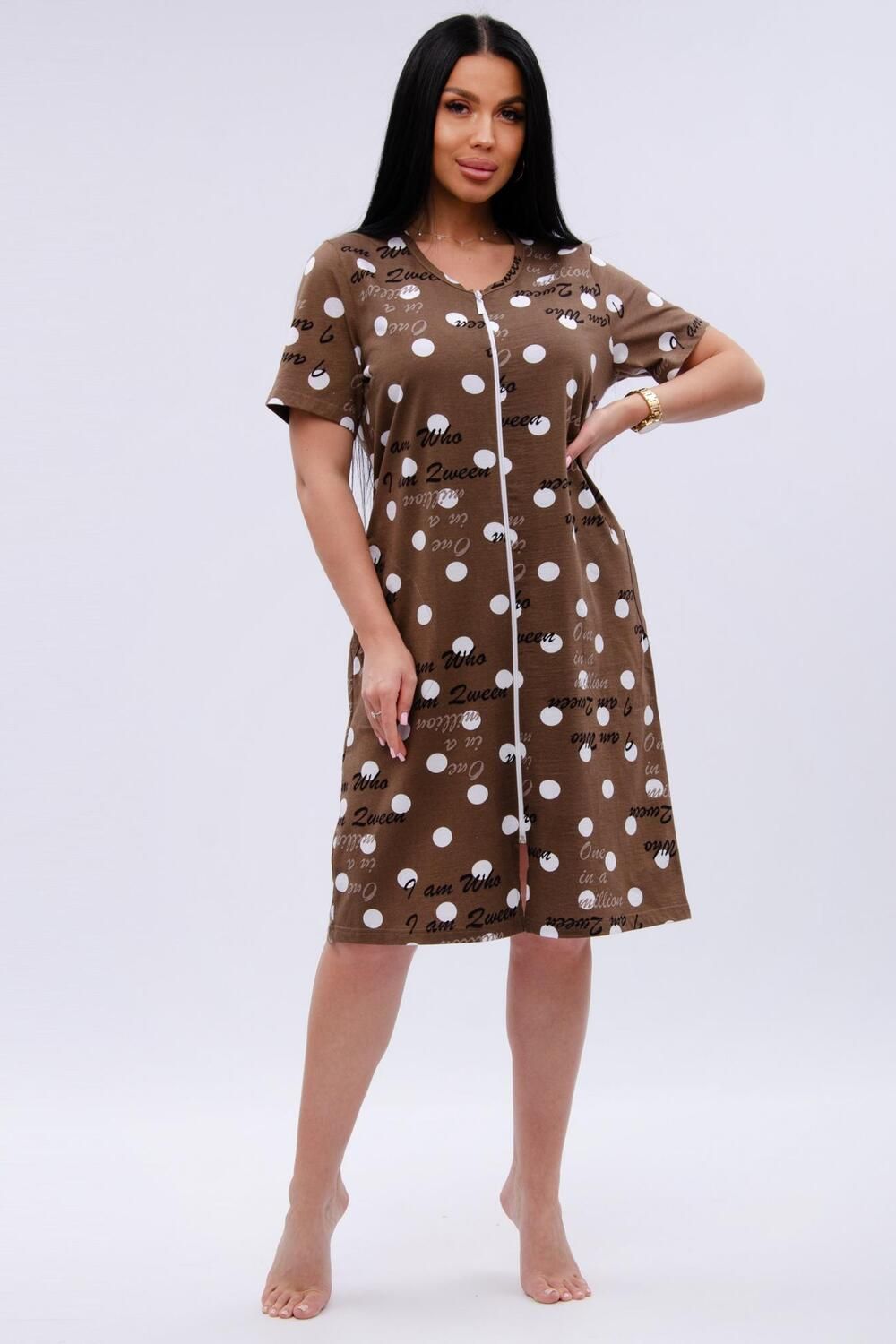 Рената 2 халат женский - круги