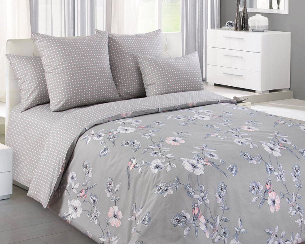 КПБ  Камилла 2сп с простыней на резинке  160*200*25, перкаль