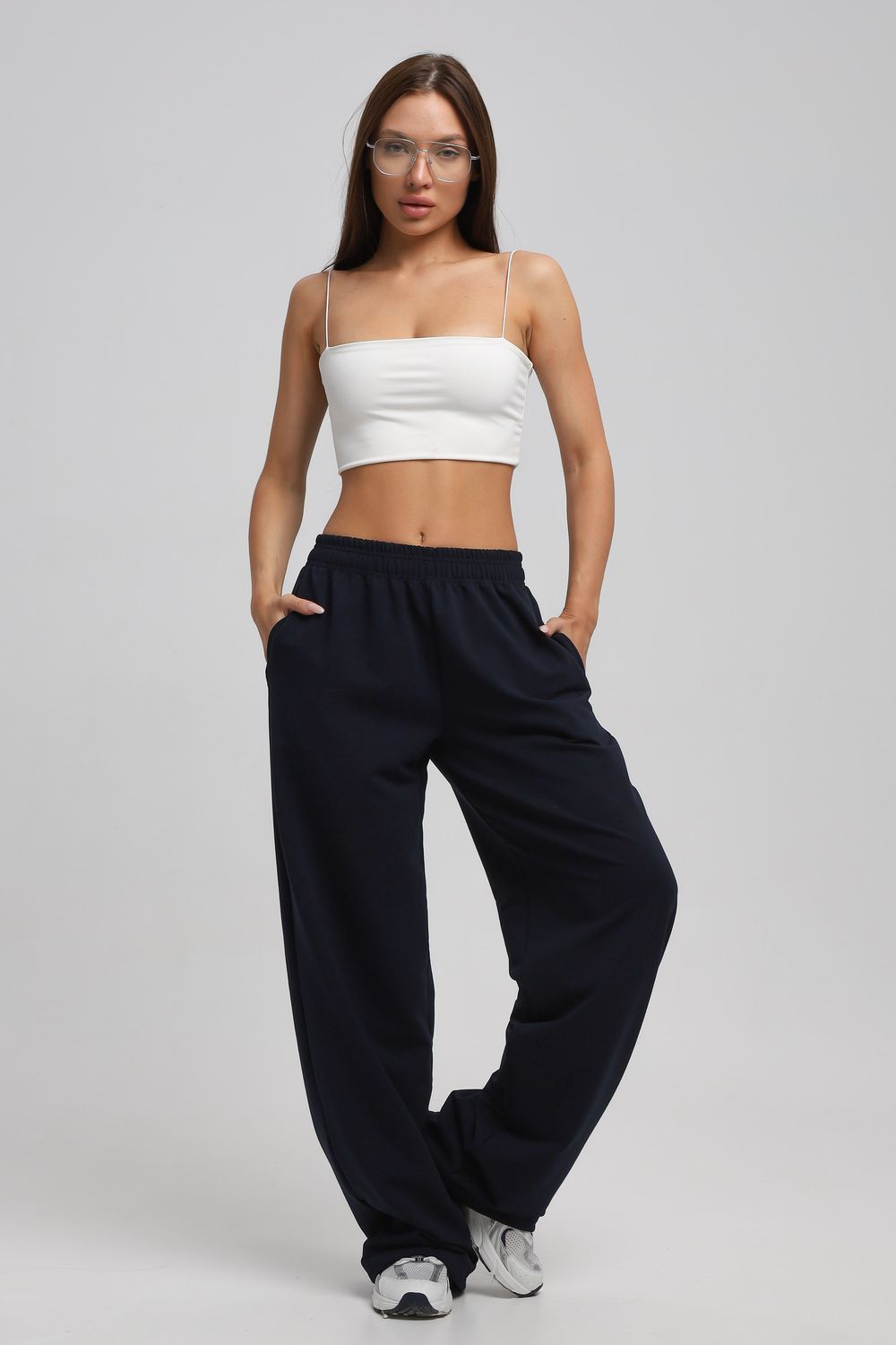 Брюки Б-02 - темно-синий