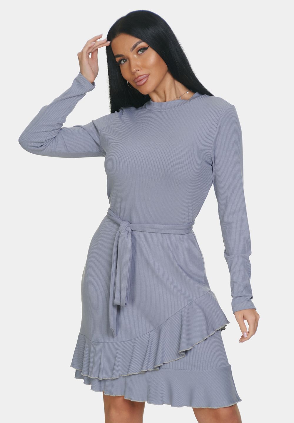 Платье Николь - серый