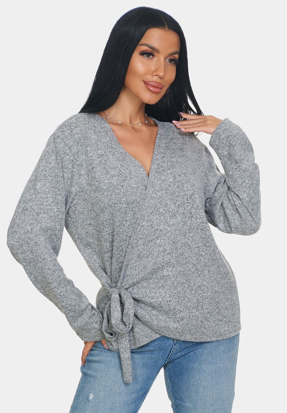 Джемпер Эмма - серый