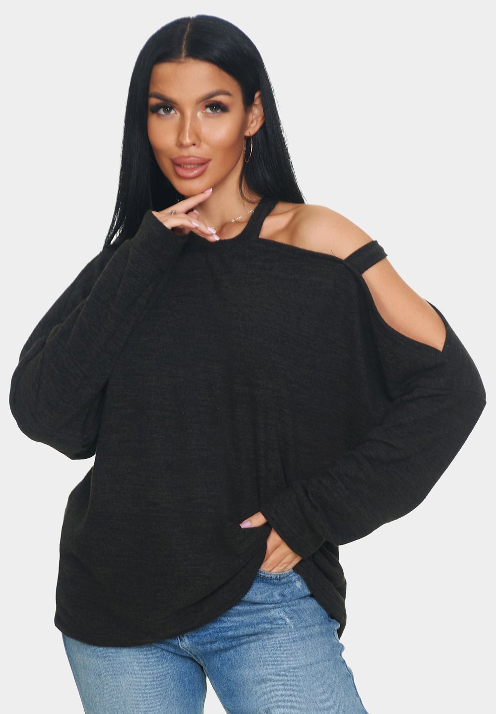 Джемпер Пэрис - черный